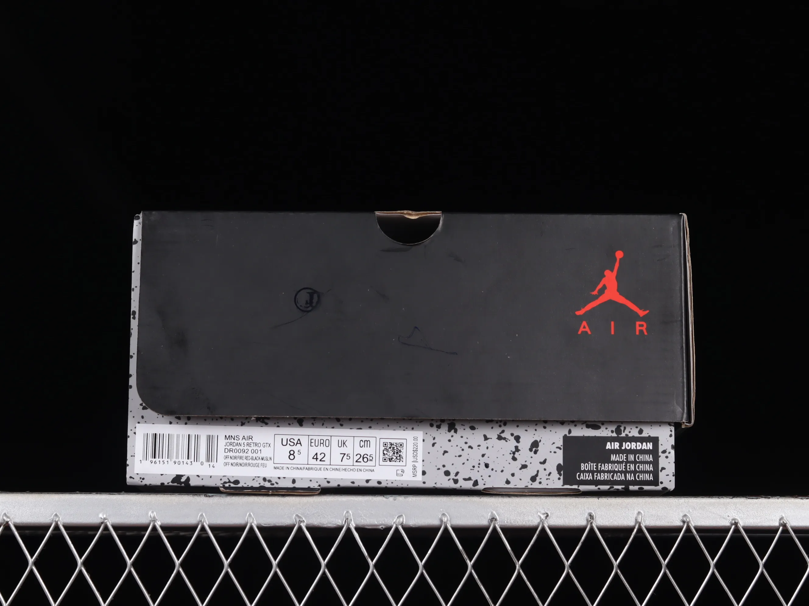 All categories Air Jordan Jordan series basketball shoes Air Jordan 5 Air Jordan 5 "Off-Noir"​ AJ5 Joe 5 waterproof black DR0092-001